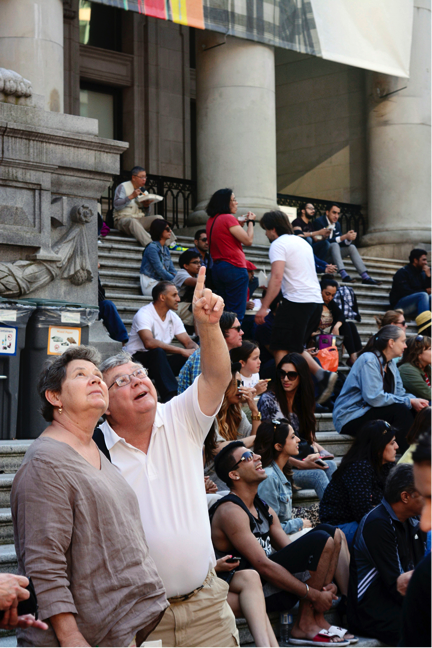 Crowds at the City of Bhangra Festival in Vancouver