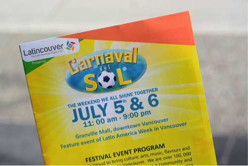 Carnaval del Sol Brochure