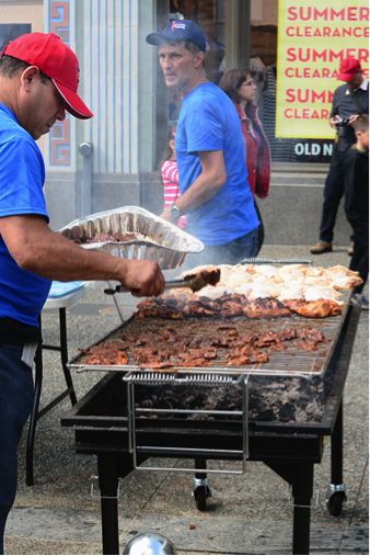 Cuban barbecue at Carnaval del Sol