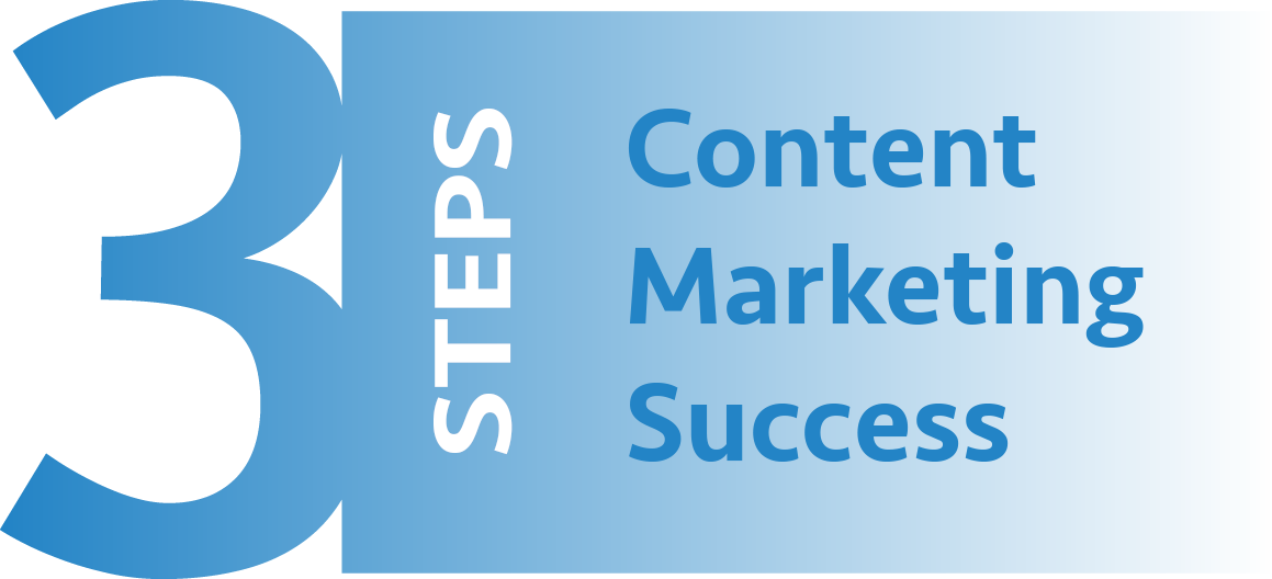 3steps 3 Steps to a Successful Content Marketing Strategy