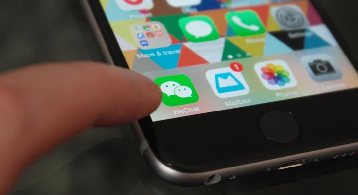 wechat-social-media-app WeChat est une application mobile créée par l’entreprise chinoise Tencent